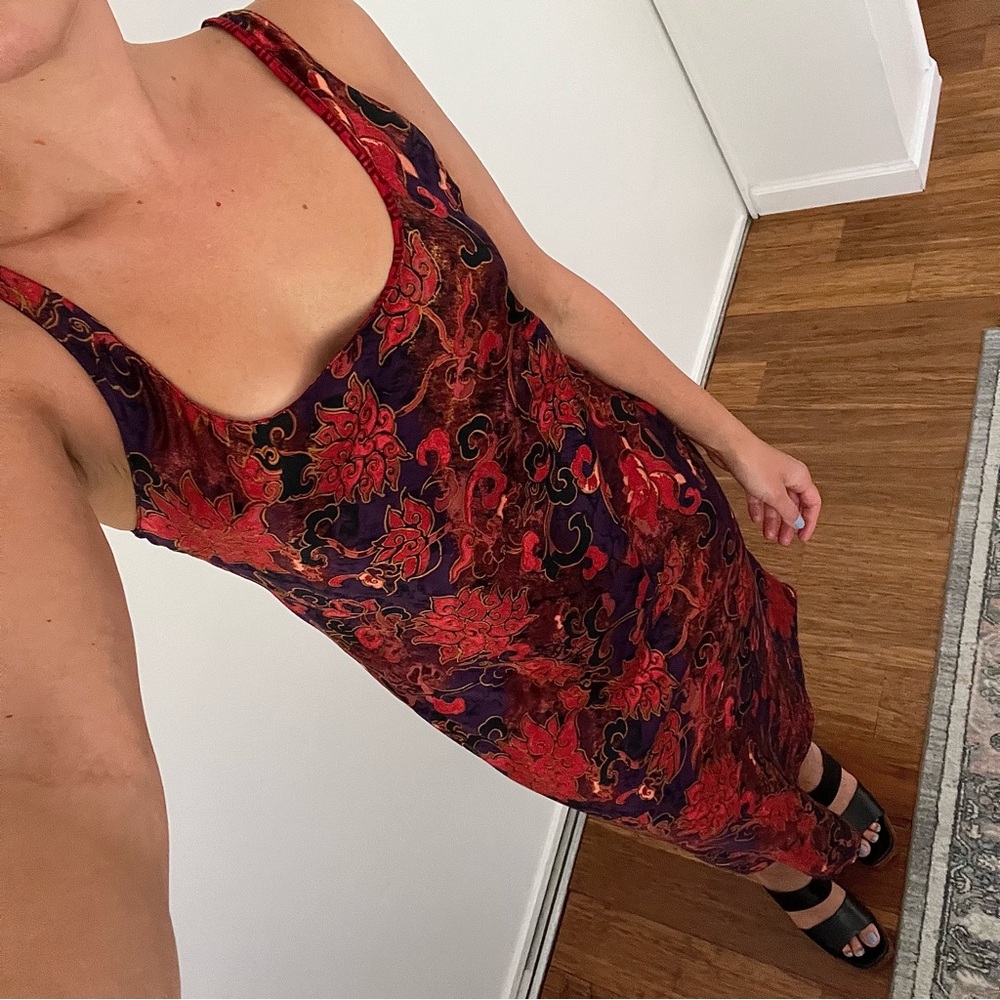 Vintage Natori 90s slip dress size small